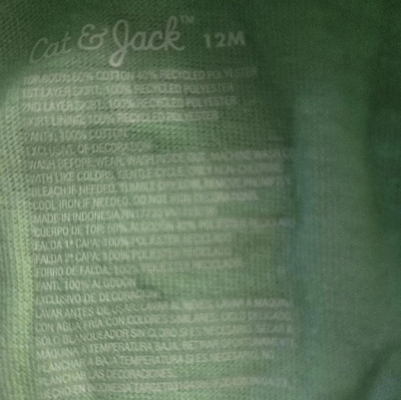 Cat & Jack Toddler Lucky Dress - Picture 4 of 4